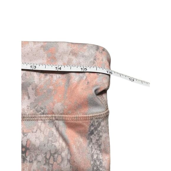 Alo Yoga Airbrush Leggings Tropical Peach Python ALO Yoga Size Large - Picture 7 of 8